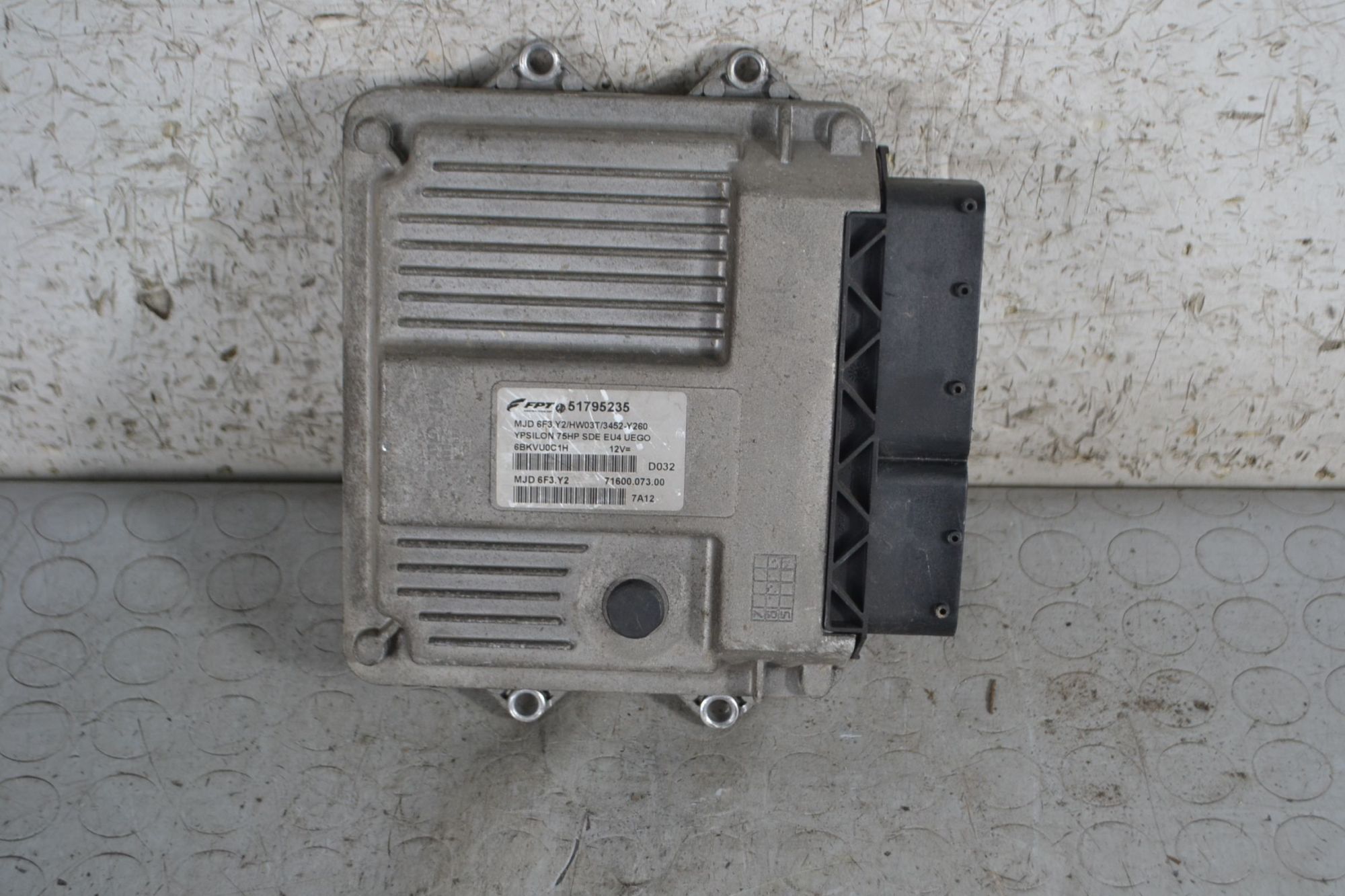 Centralina ECU Lancia Ypsilon dal 2003 al 2011 Cod 51795235  1695024774342