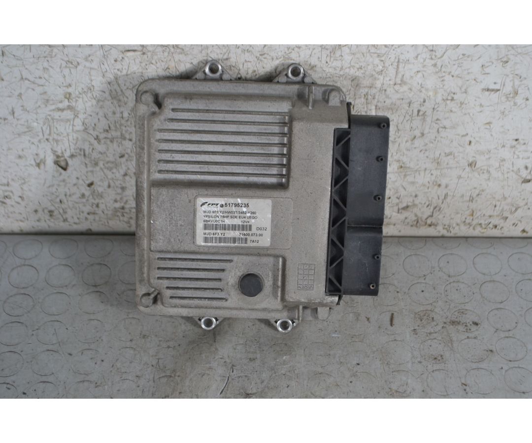 Centralina ECU Lancia Ypsilon dal 2003 al 2011 Cod 51795235  1695024774342