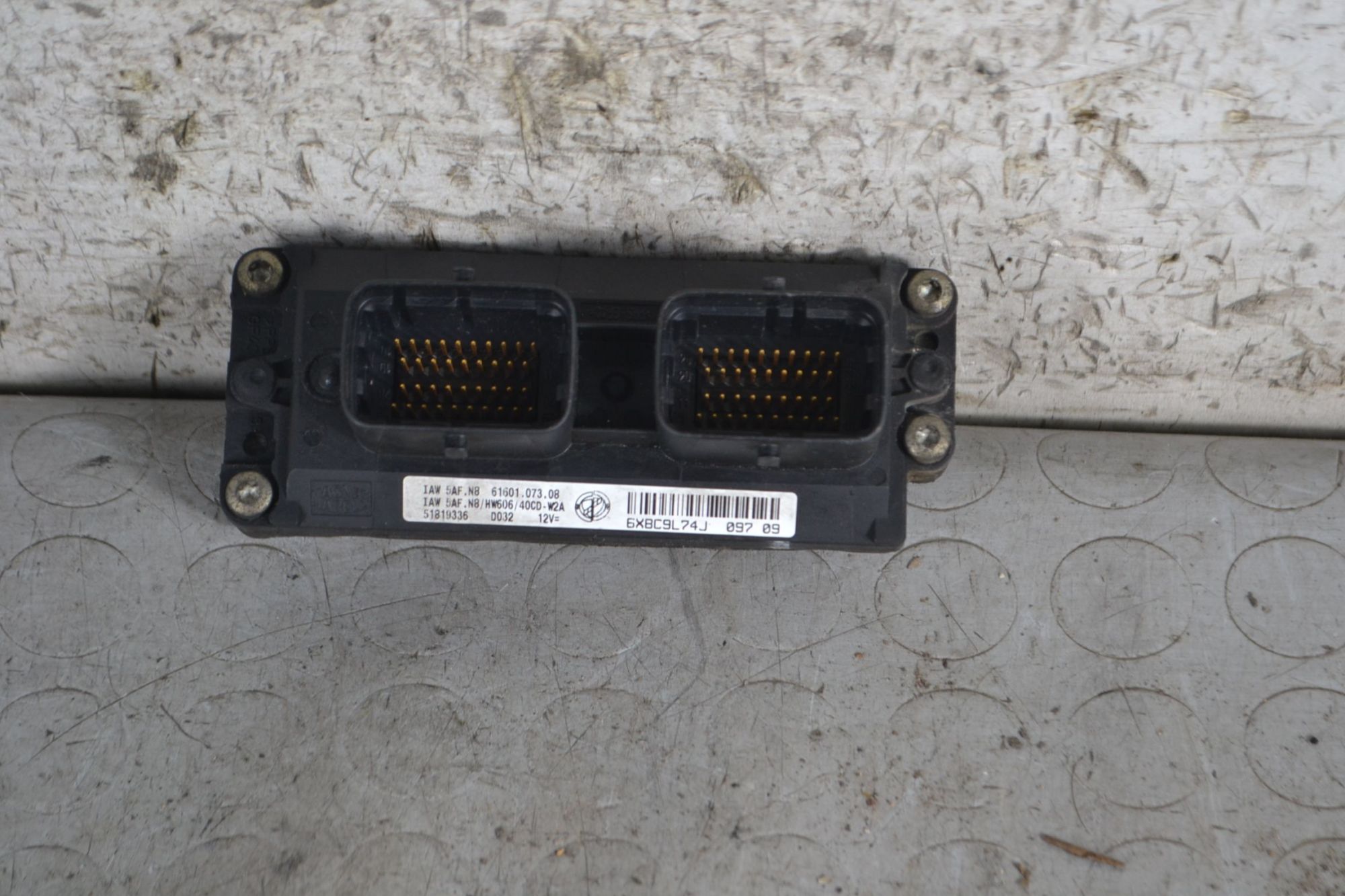 Centralina ECU Lancia Ypsilon dal 2003 al 2011 Cod 51819336  1695027367107