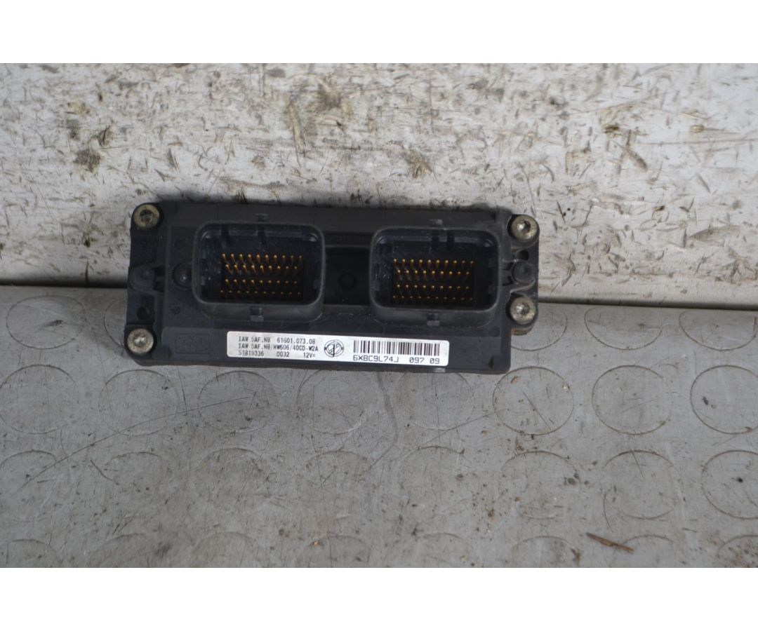 Centralina ECU Lancia Ypsilon dal 2003 al 2011 Cod 51819336  1695027367107