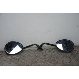 Coppia Specchietti Retrovisori Aprilia Scarabeo Light 125 Dal 2007 Al 2012  1695047298337