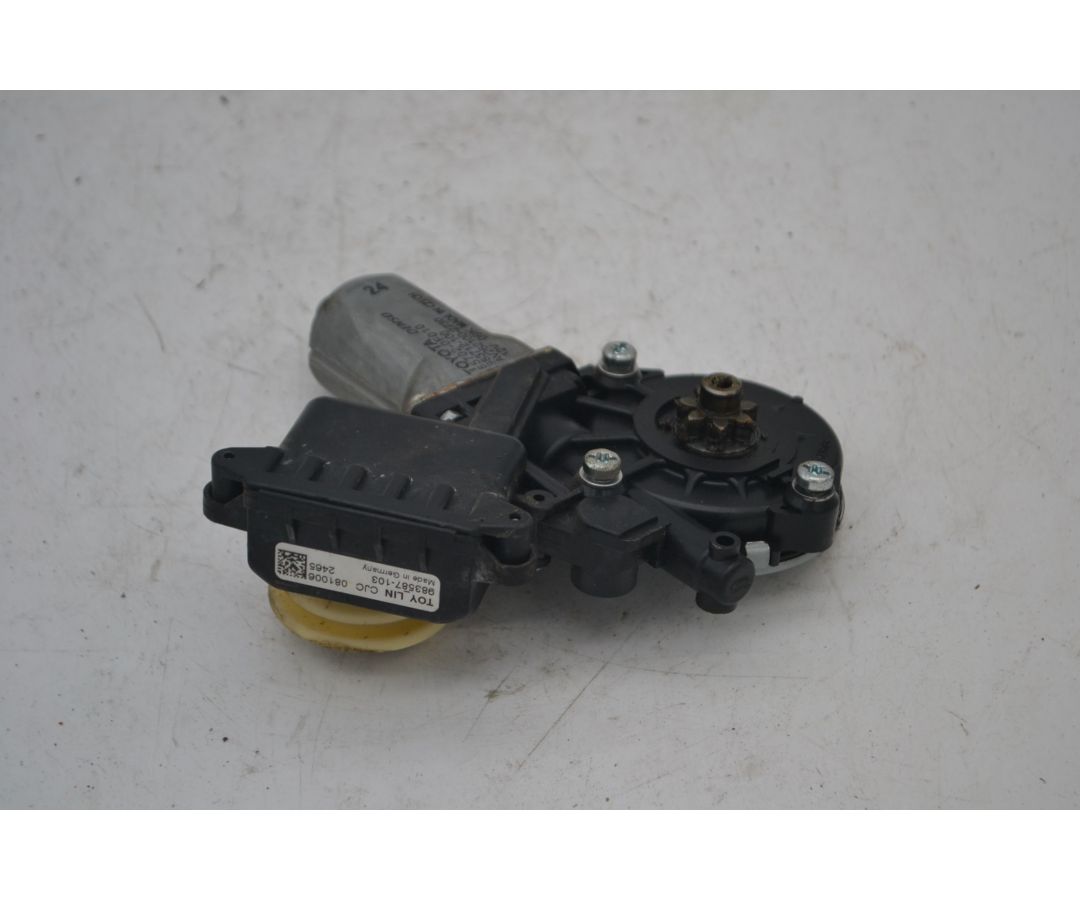 Motorino Alzacristalli Anteriore Sinistro Toyota Yaris dal 2005 al 2011 Cod 85702-0F010  1695194256440