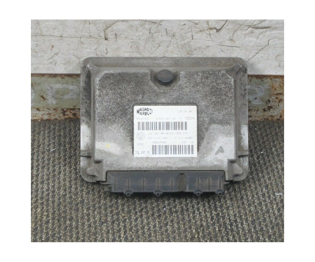 Centralina motore ECU Fiat seicento 600 1.1 Dal 1998 al 2005 cod: 55187372  2411111136225