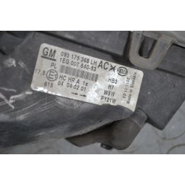 Faro fanale anteriore sinistro SX Opel Astra G Dal 1998 al 2006 Cod 093175368LH  1695379577469