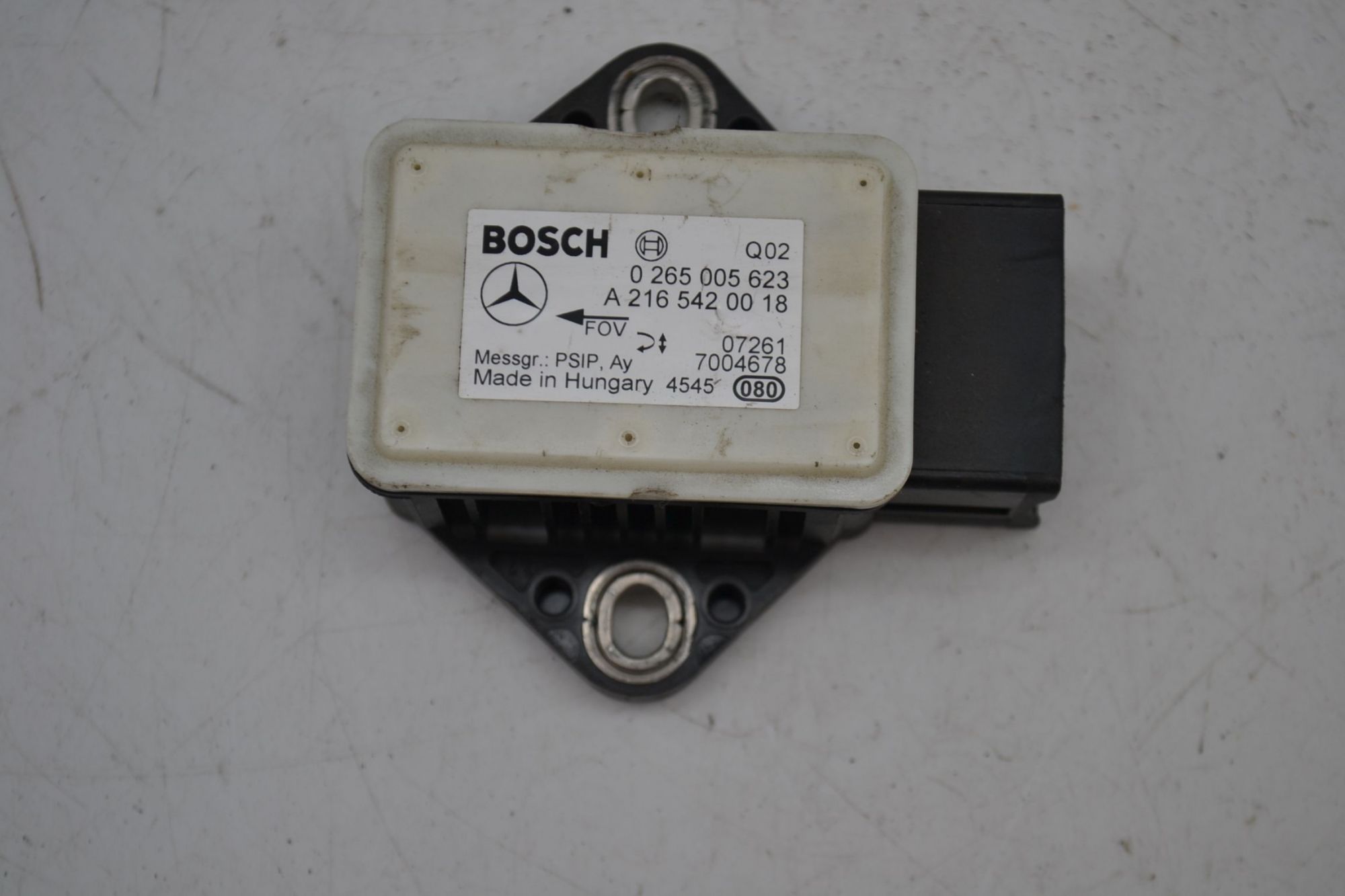 Sensore anti imbardata Mercedes Classe A W169 Dal 2004 al 2012 COD A2165420018  1695996947102