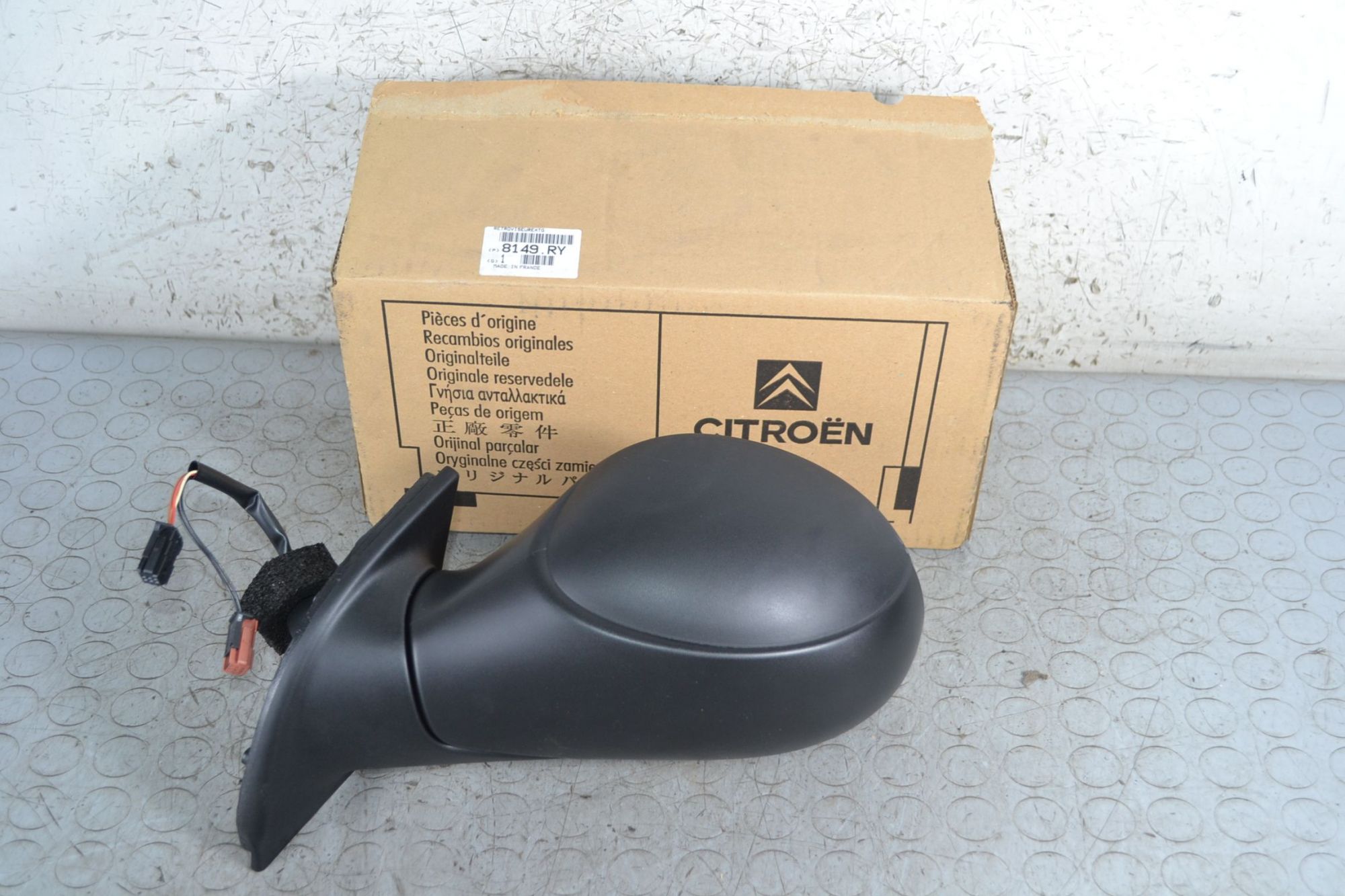 Specchietto retrovisore esterno SX Citroen C3 I dal 2002 al 2012 Cod 8149ry  1696328144343