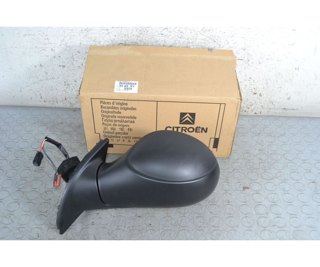 Specchietto retrovisore esterno SX Citroen C3 I dal 2002 al 2009 Cod 8149ry  1696328144343