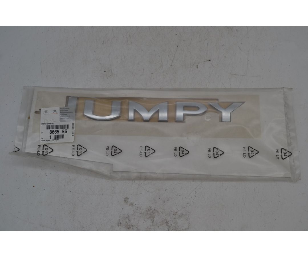 Scritta logo Citroen Jumpy dal 2016 in poi Cod 8665ss  1696497218845