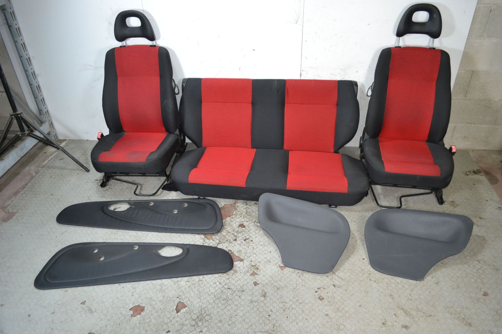 Tappezzeria completa di pannelli Fiat Seicento Dal 1998 al 2005  1696581597276