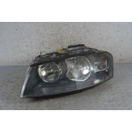 Faro anteriore SX Audi A3 8P Dal 2003 al 2010 Cod 8P0941003A  1696587844633