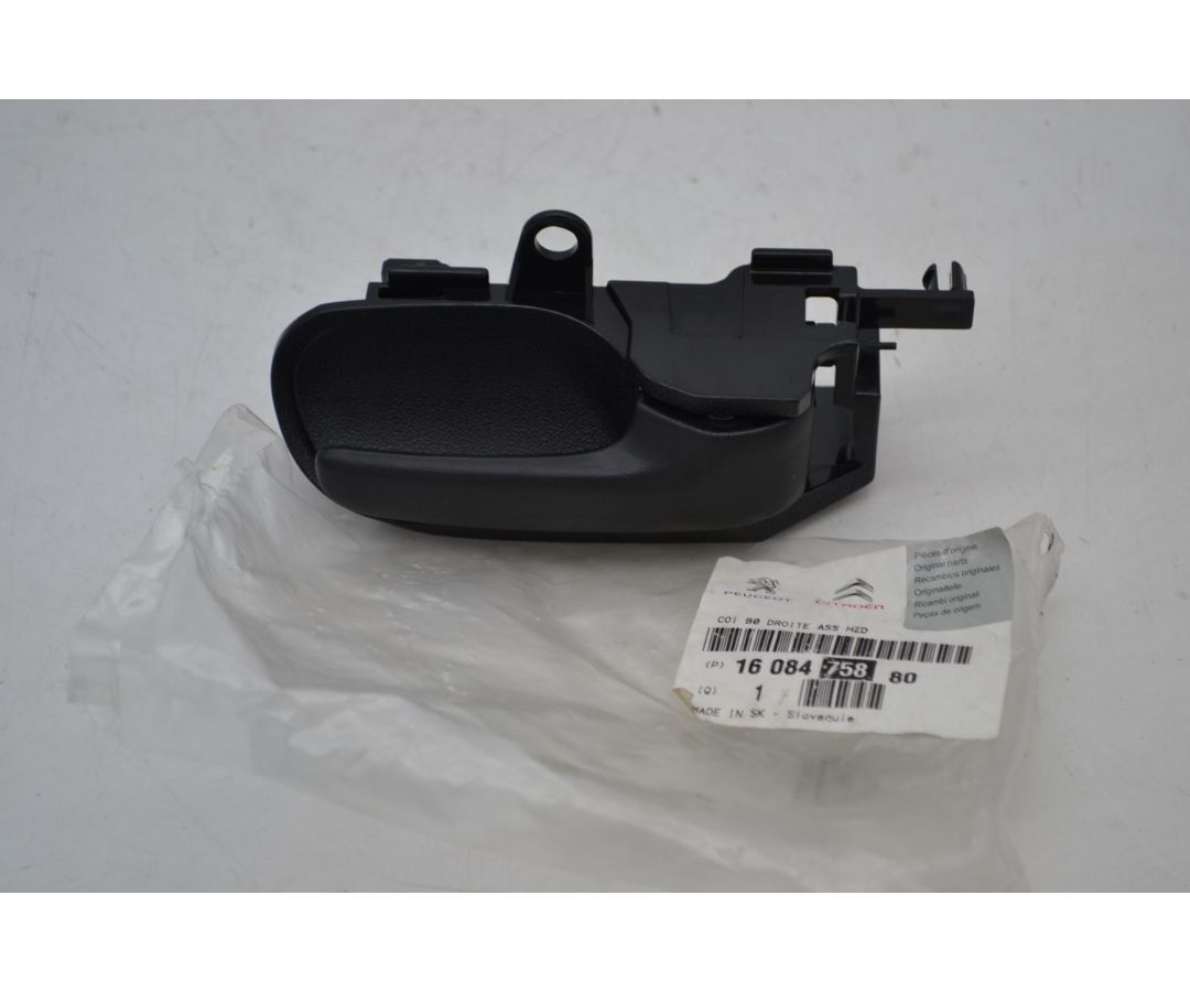 Maniglia Interna Anteriore Destra Citroen C1 dal 2005 al 2012 Cod 1608475880  1696864754594