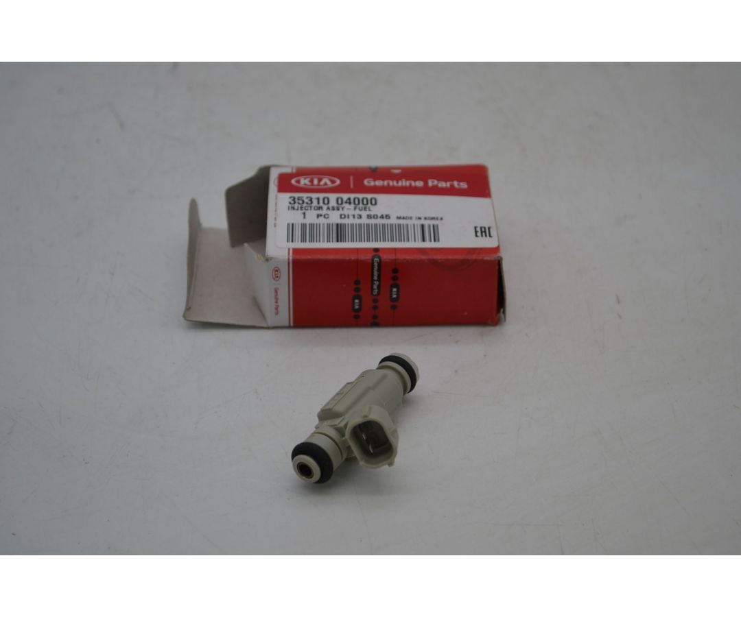 Iniettore Carburante Hyundai I20 / I10 / Kia Picanto / RIO dal 2008 al 2014 Cod 3531004000  1696926640278