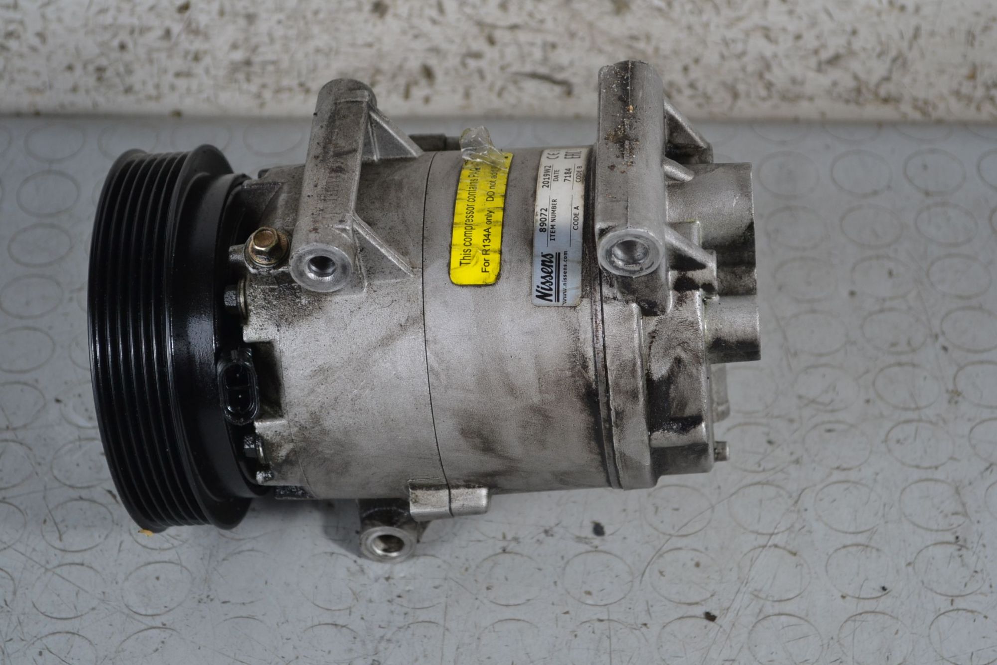 Compressore Aria Condizionata Nissan Qashqai 1.5 DCI dal 2006 al 2010 Cod 89072  1696934805195