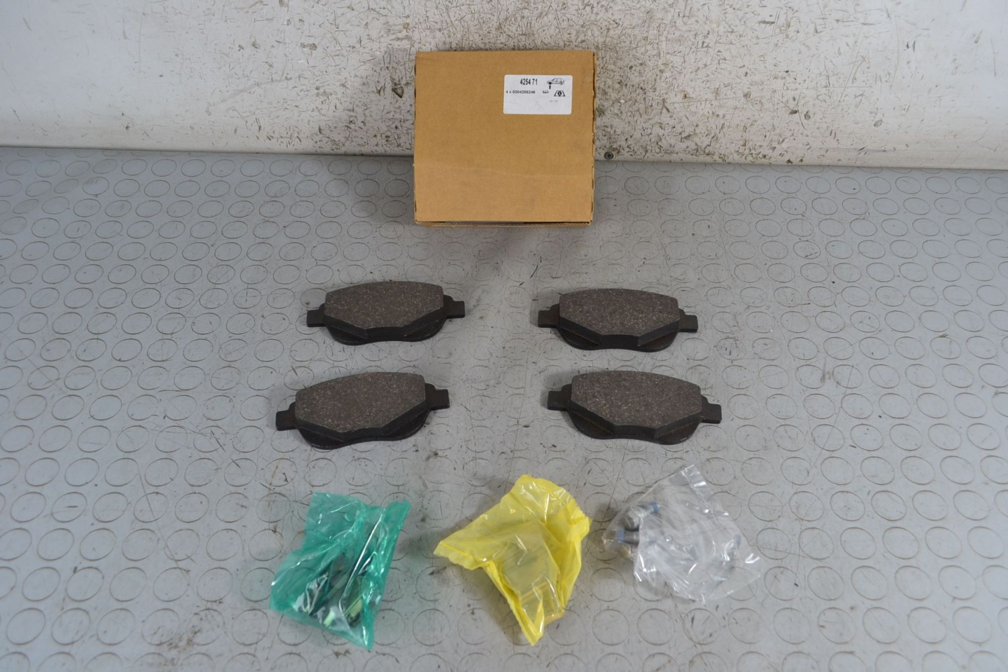 Kit Pastiglie Freno Anteriori Peugeot 207 dal 2006 al 2015 Cod 425471  1697528461094