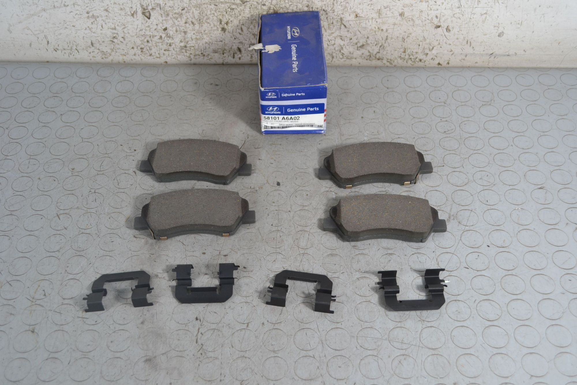 Pastiglie freno anteriori Hyundai I30 Dal 2011 al 2016 Cod 58101A6A03  1697552327540