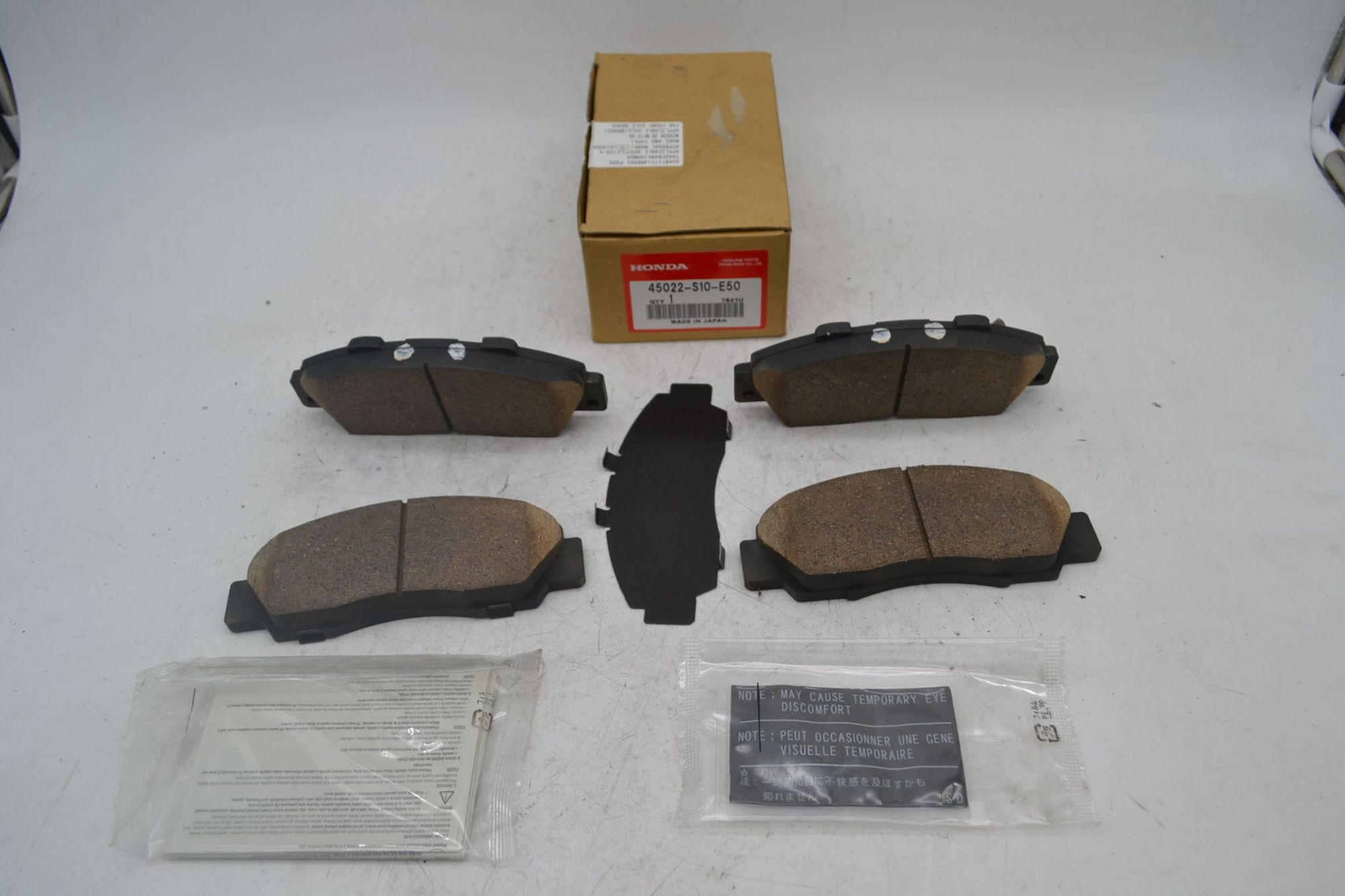 Kit Pastiglie Freno Anteriori Honda Civic VI da 1995 al 2001 Cod 45022-s10-e50  1697555228356