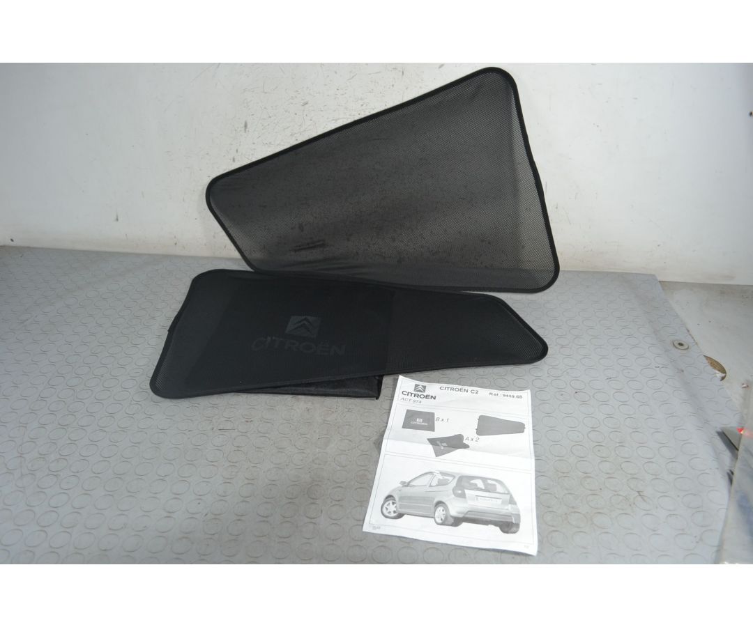 Tendina parasole posteriore SX Citroen C2 Dal 2003 al 2009 Cod 945968  1697614482293