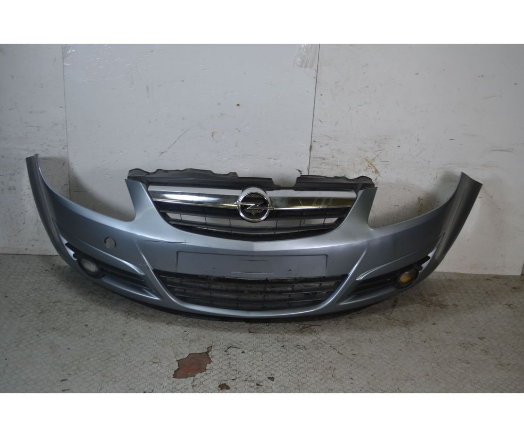 Paraurti anteriore Opel Corsa D Dal 2006 al 2010 Colore azzurro  1697703783027