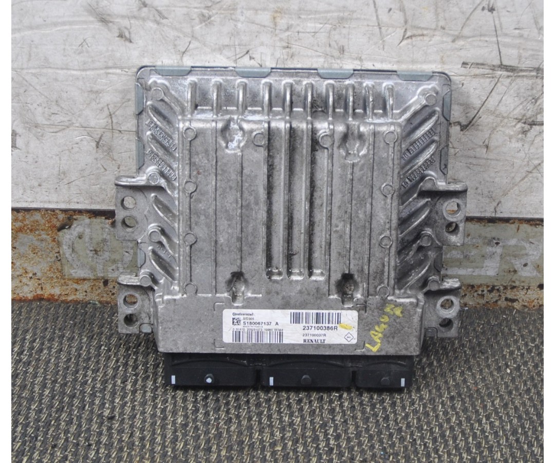 Centralina motore ECU Renault Megane 1.5 D dal 2008 al 2016 cod: 237100386R Centralina motore ECU Renault Megane 1.5 D dal 2008 al 2016 cod: 237100386R