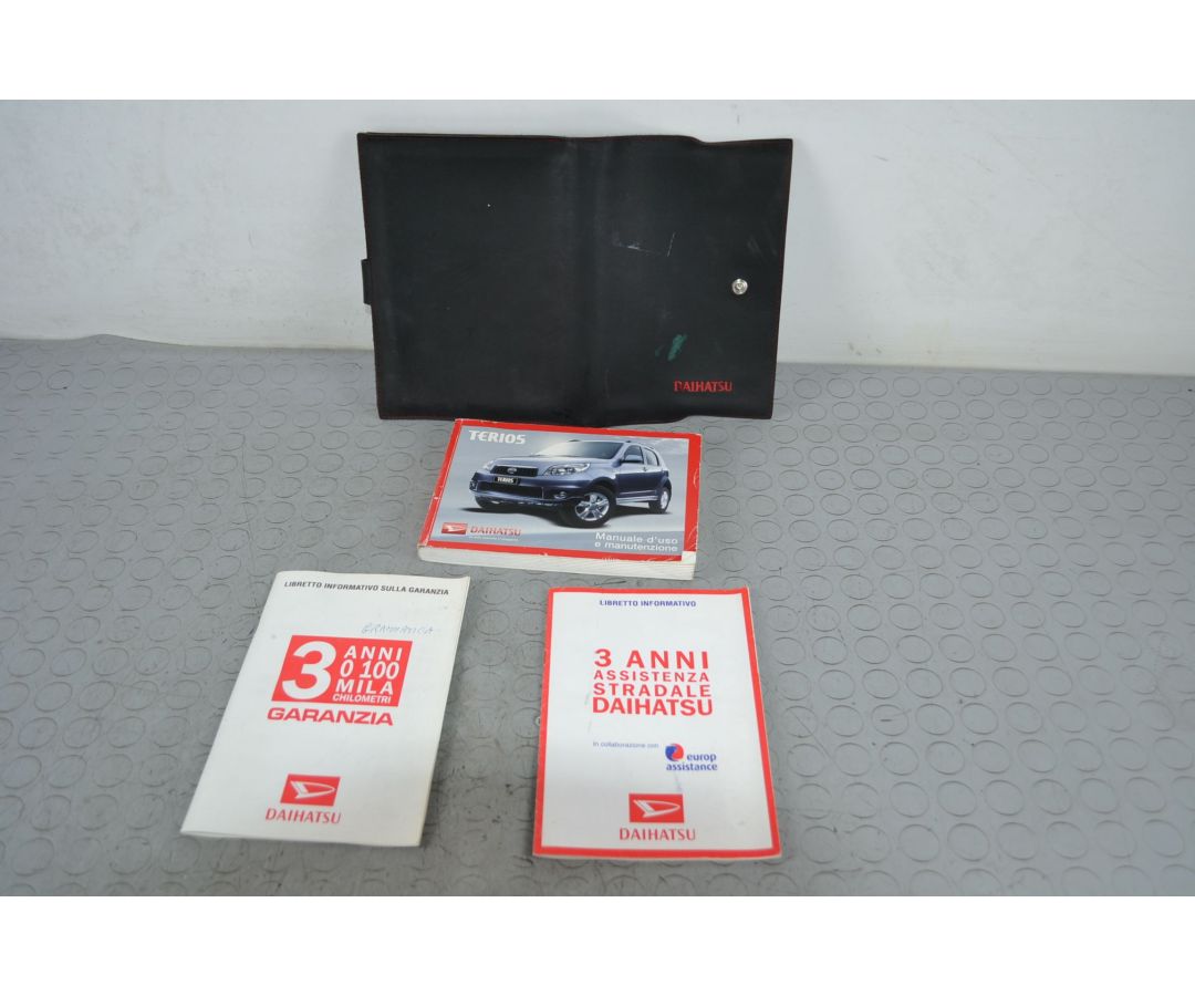 Libretto Uso e Manutenzione Daihatsu Terios dal 2006 al 2017  1698071575818