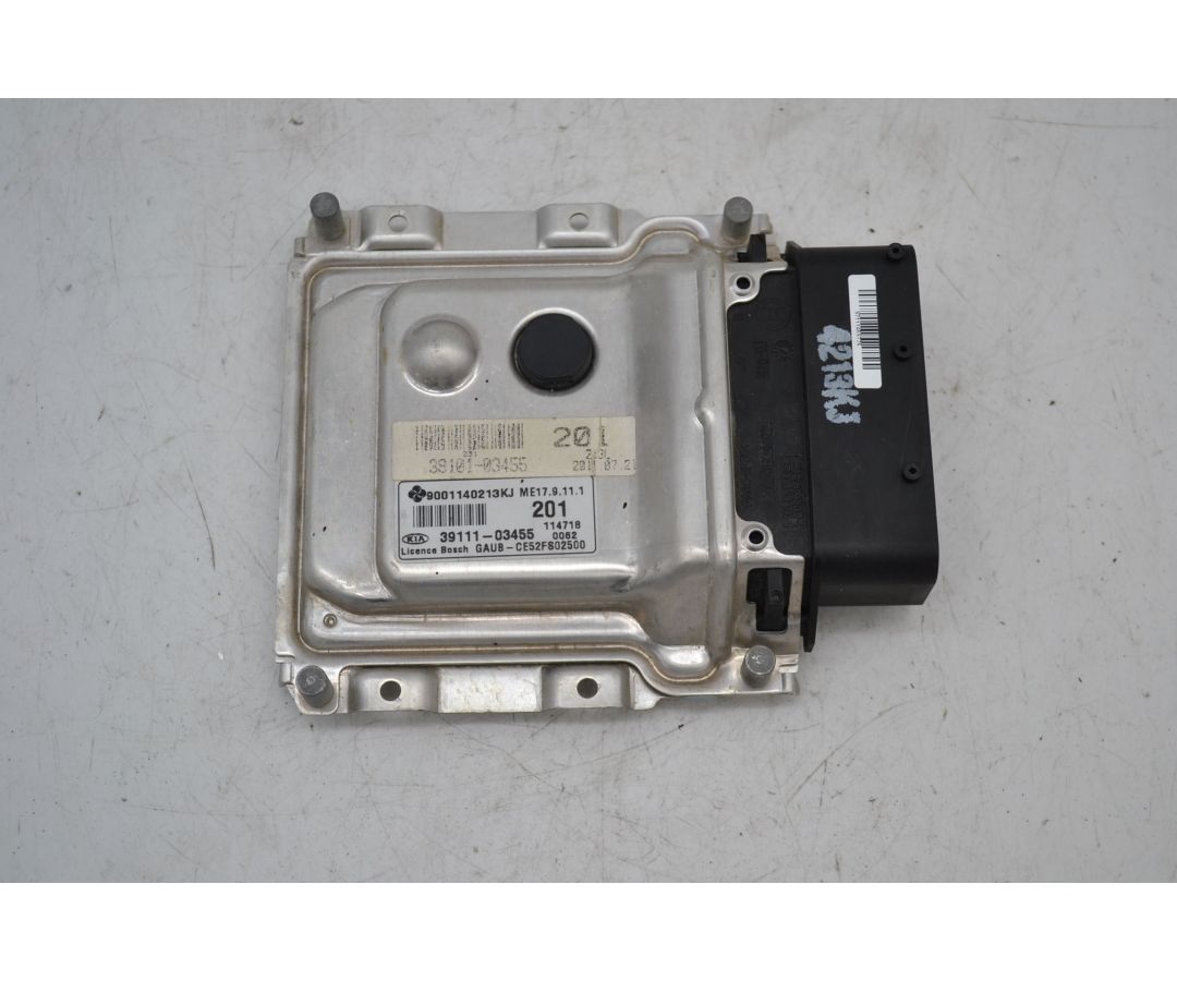 Centralina ECU Kia Rio UB dal 2011 al 2015 Cod 39111-03455  1698224148661