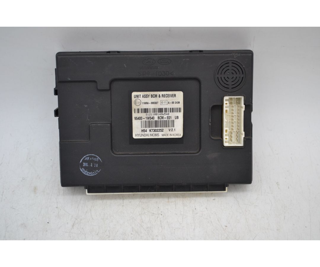 Body Computer Kia Rio UB dal 2011 al 2017 Cod 95400-1w540  1698224824350