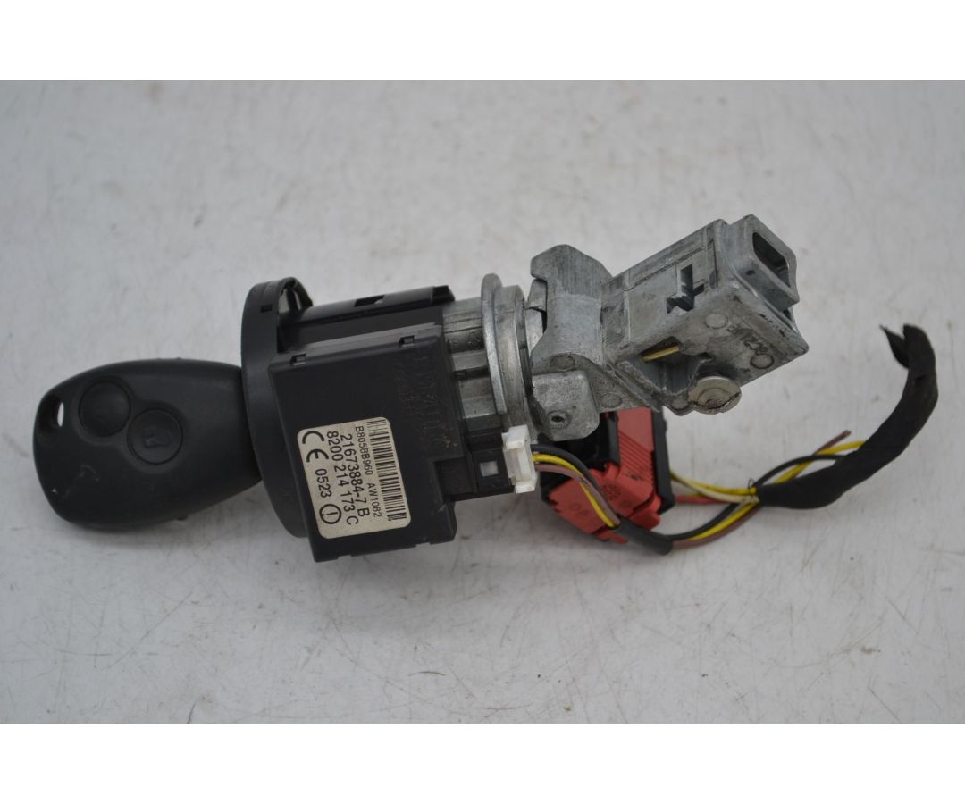 Blocchetto Chiave Accensione Renault Clio III dal 2005 al 2012 Cod 8200214173  1698418812309