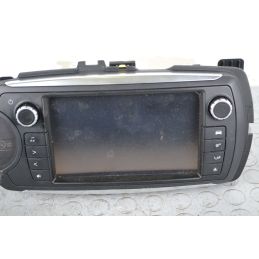 Navigatore Autoradio Toyota Yaris III P13 1.0 51 KW 69CV dal 12/2010 al 2019 Cod 86140-0d100  1699286008566