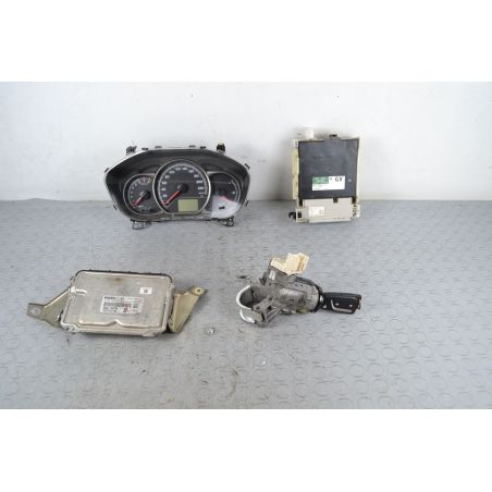 Kit chiave accensione elettronica Toyota Yaris III P13 1.0 51 KW 69CV dal 12/2010 in poi Cod 89661-0DP90  1699287872074