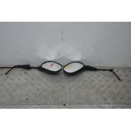 Coppia Specchietti Retrovisori Piaggio MP3 125 / 250 / 300 / 400 / 500 dal 2009 al 2016  1699363024311