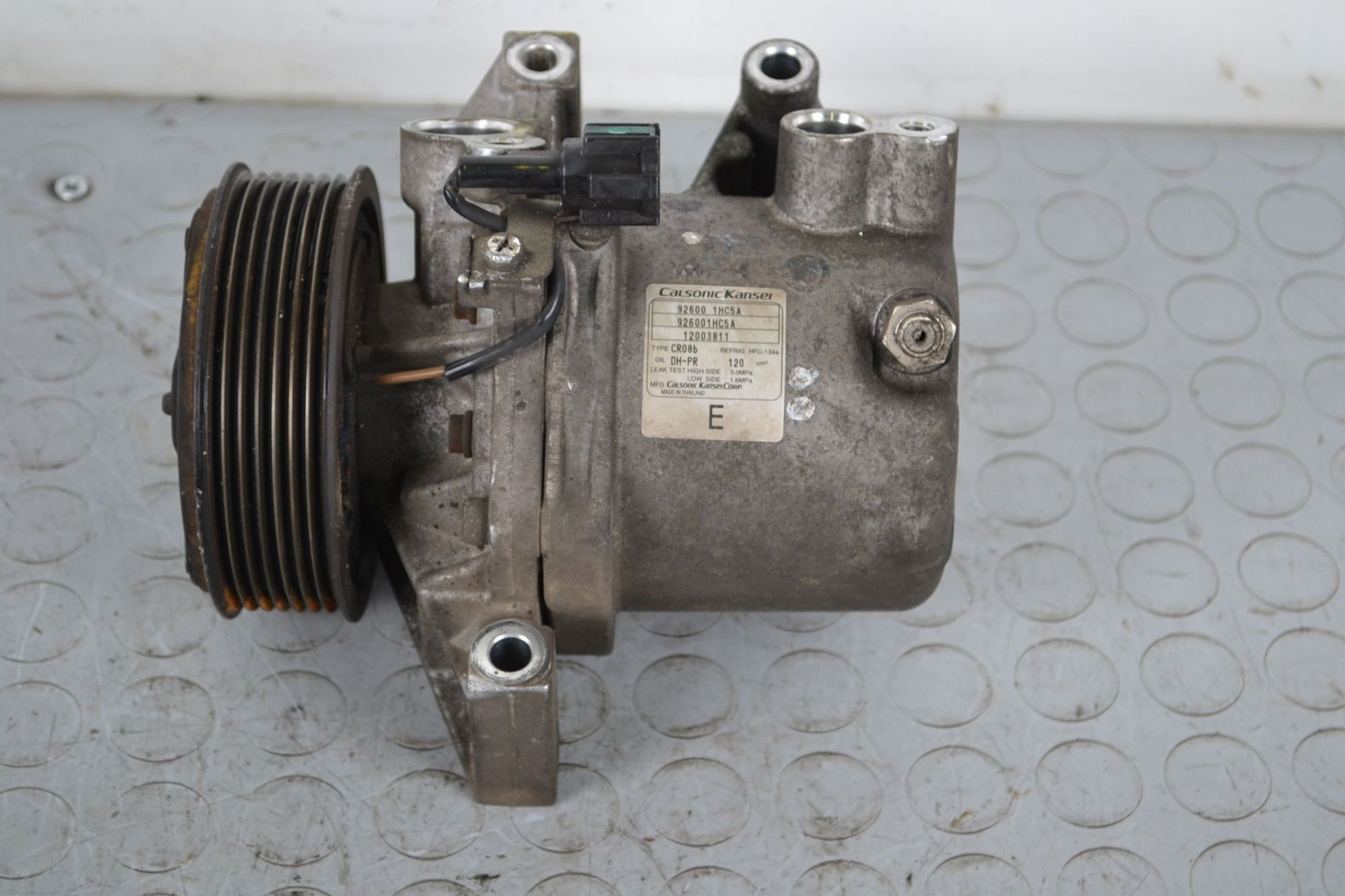 Compressore Aria Condizionata Nissan Micra K13 1.2 59 KW 80CV da 05/2010 al 09/2015 Cod 926001hc5a  1699624908121