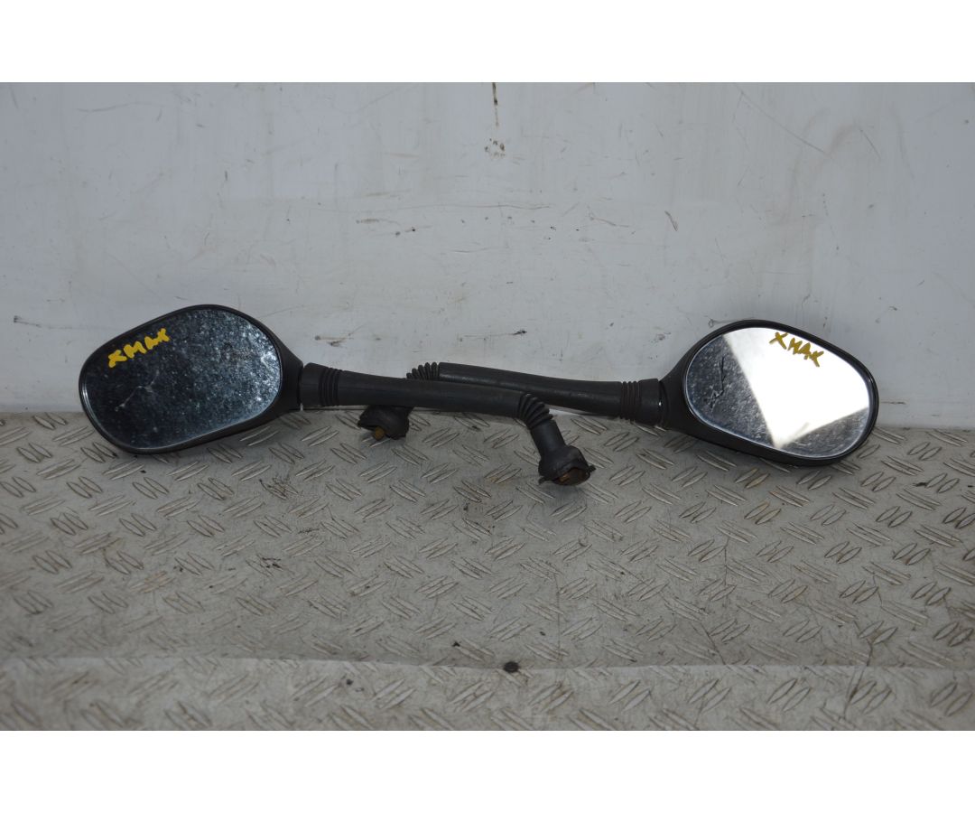 Coppia Specchietti retrovisori Yamaha Xmax X-max 125 / 250 dal 2010 al 2013  1700126383986