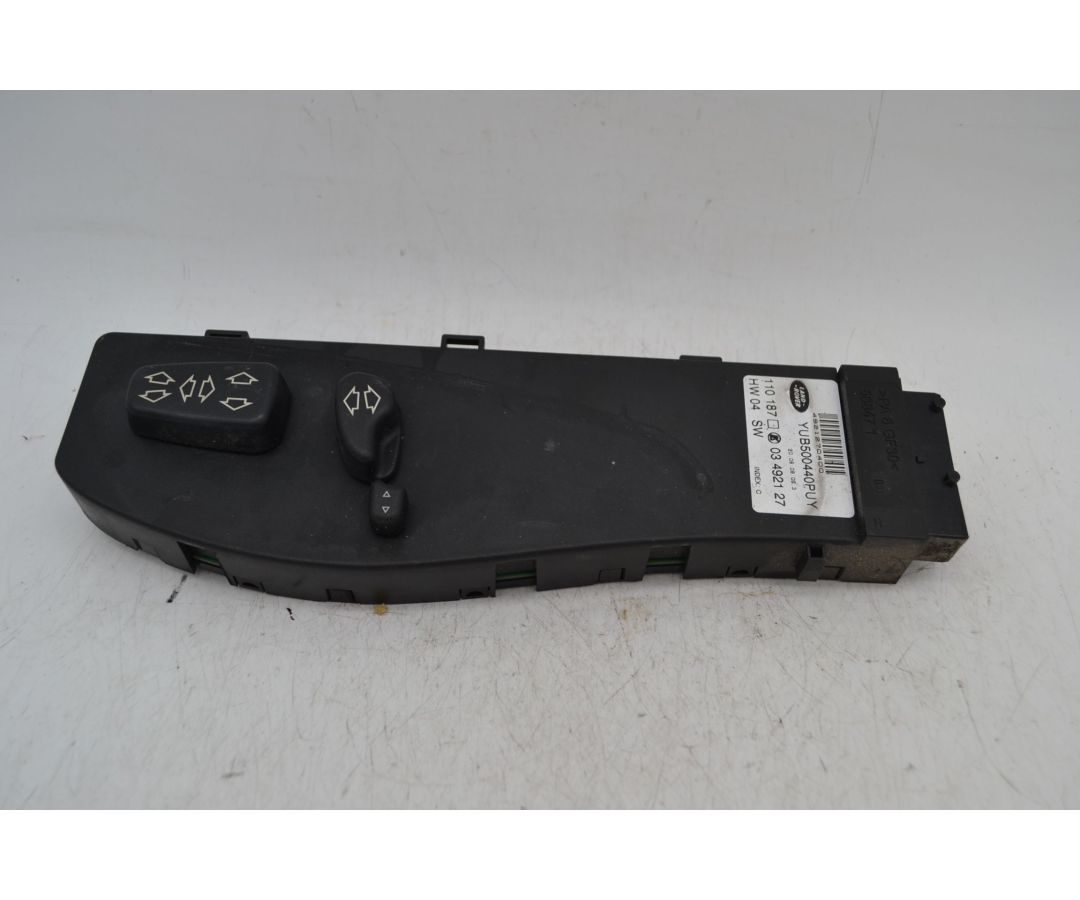 Pulsantiera del sedile anteriore SX Land Rover Range Rover III VOGUE Dal 2006 al 2012 Cod YUB500440PUY  1700134013899