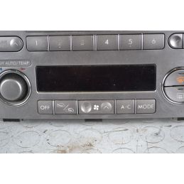 Autoradio + Controllo Comando Clima Subaru Legacy IV SW BP dal 2005 al 2009 Cod 86201ag430 Cod Motore EJ204  1700643213902