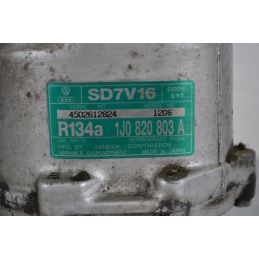 Compressore Aria Condizionata Volkswagen Golf IV 1J1 dal 08/1997 al 06/2005 Cod 1j0820803a Cod motore AGN  1700816980334