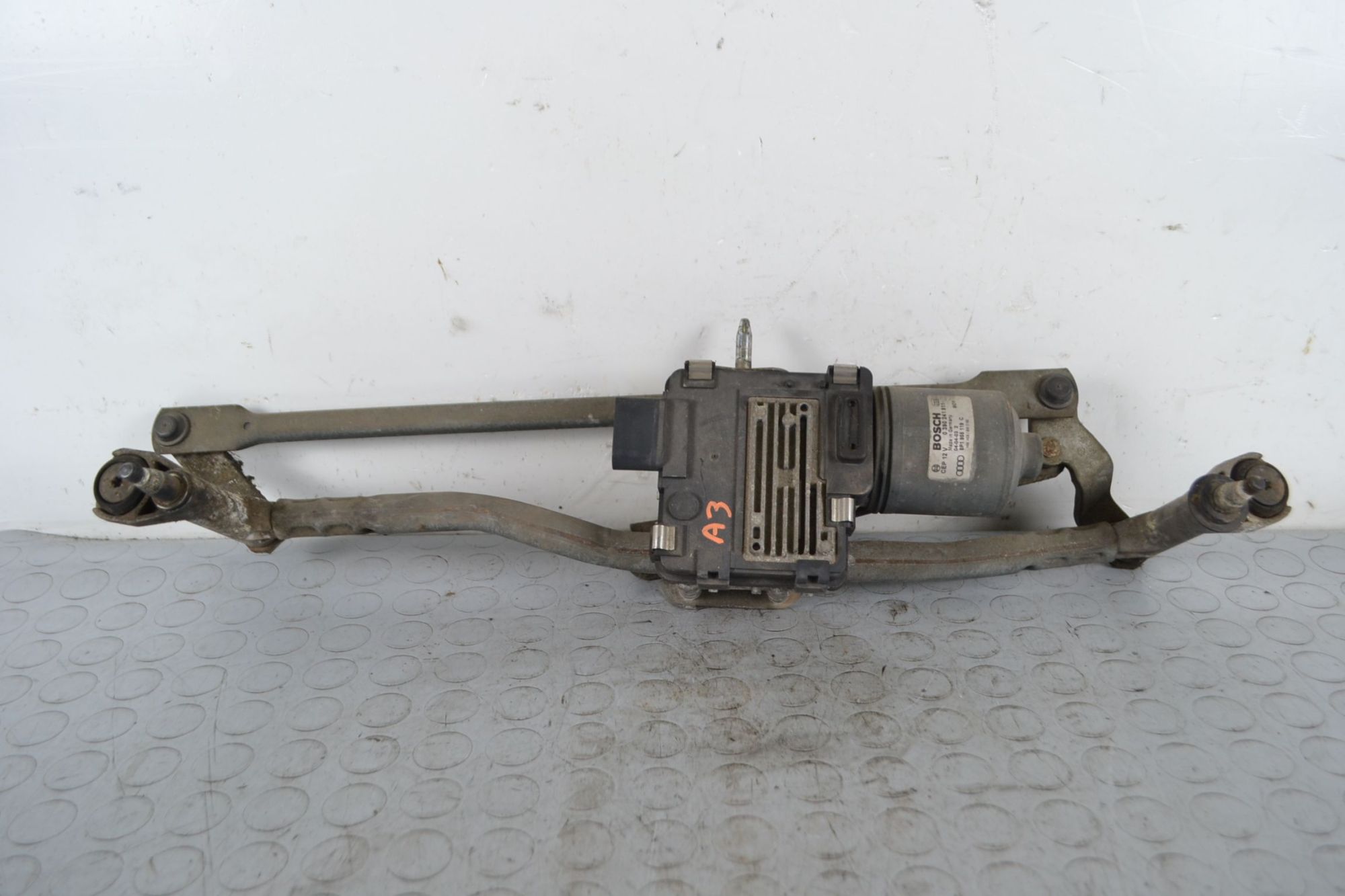 Motorino tergicristallo anteriore Audi A3 8P1 Dal 2005 al 2008 Cod 8P1955119C  1702546474268