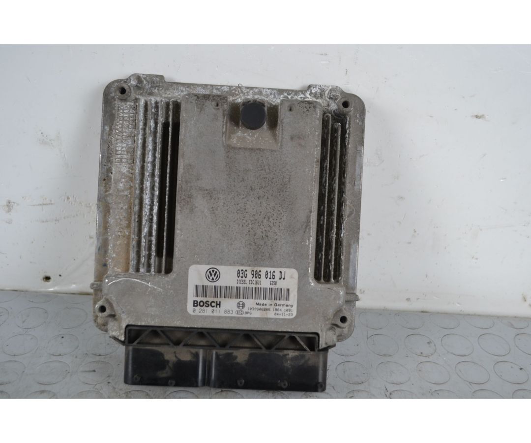 Centralina ECU Skoda Octavia II Dal 2004 al 2010 Cod 03G906016DJ 105CV/77KW 1.9 TDI diesel  1702549823995