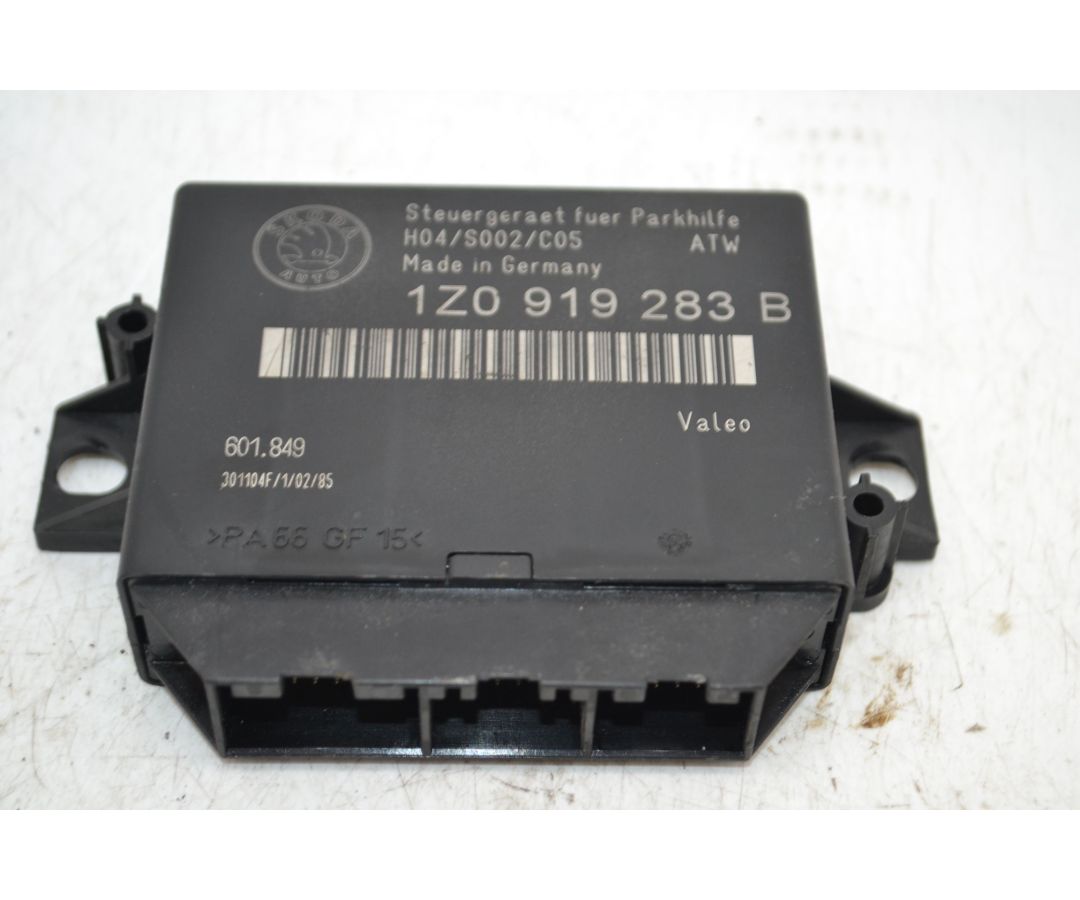 Centralina sensori di parcheggio Skoda Octavia II Dal 2004 al 2010 Cod 1Z0919283B  1702646683546