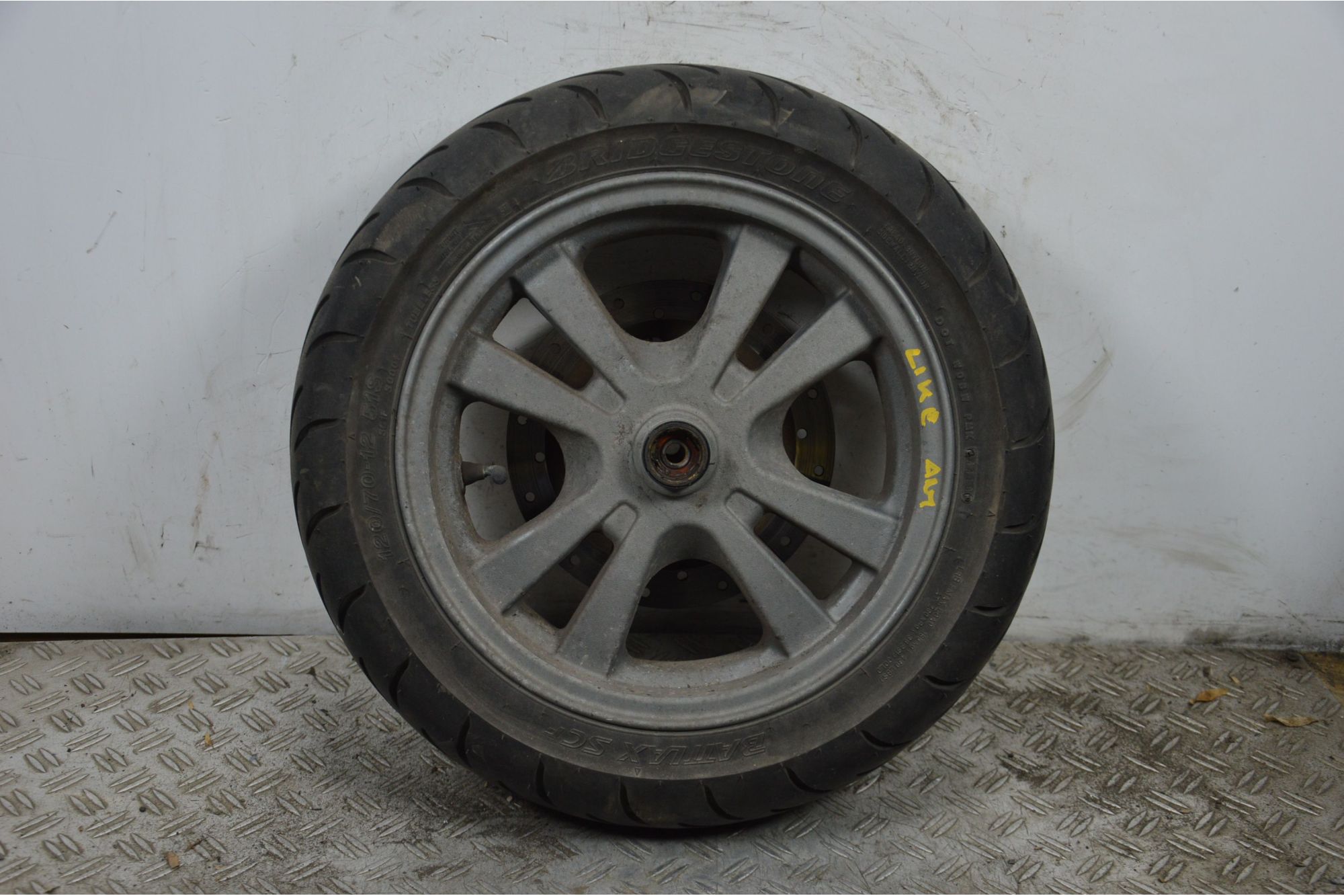 Cerchio Anteriore Kymco Like 125 Dal 2009 al 2017  1702891624035