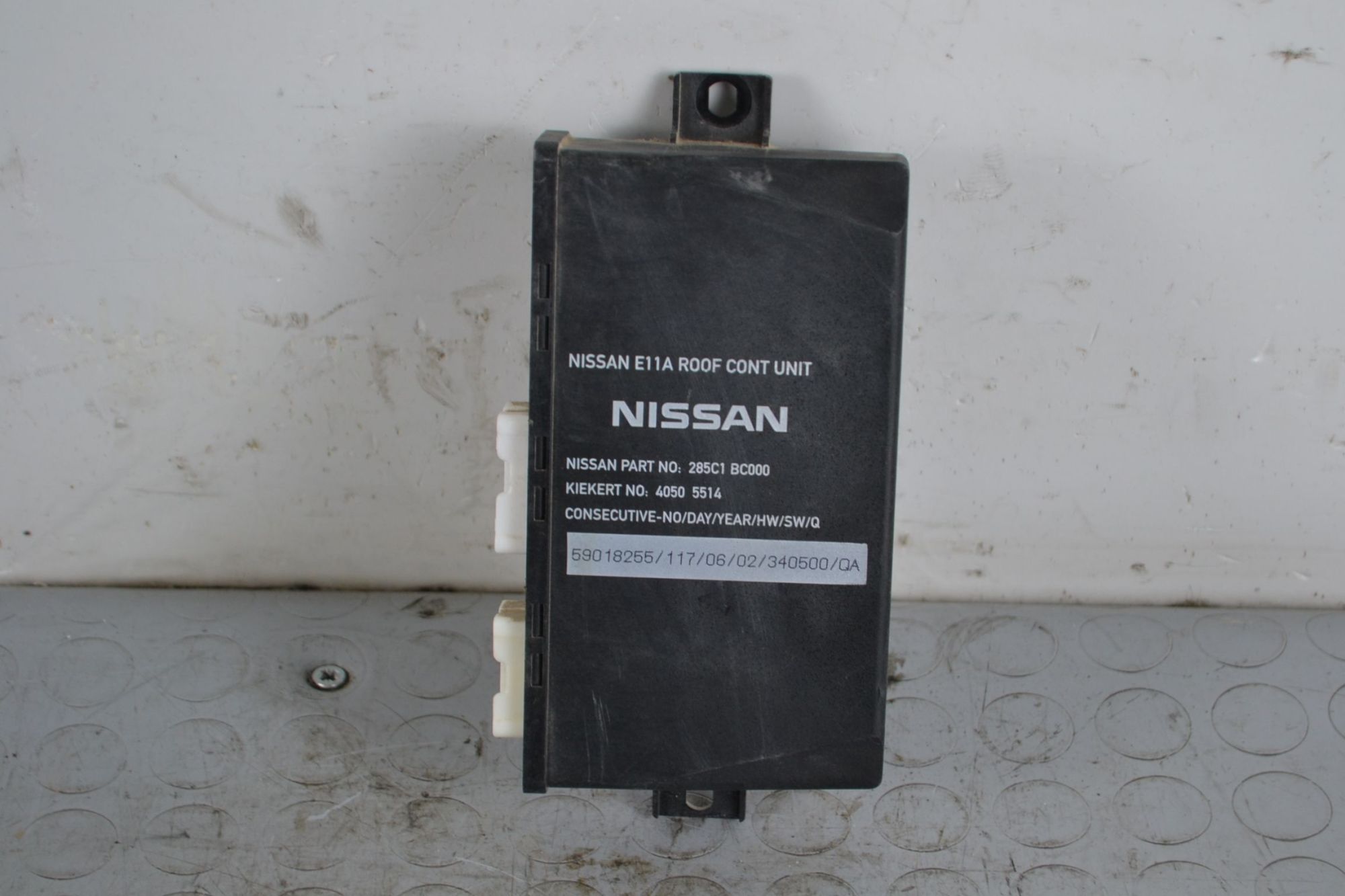 Centralina Tetto Nissan Micra C+C III K12 dal 08/2005 al 2010 Cod 40505514 Cod Motore CR14DE  1702983692607