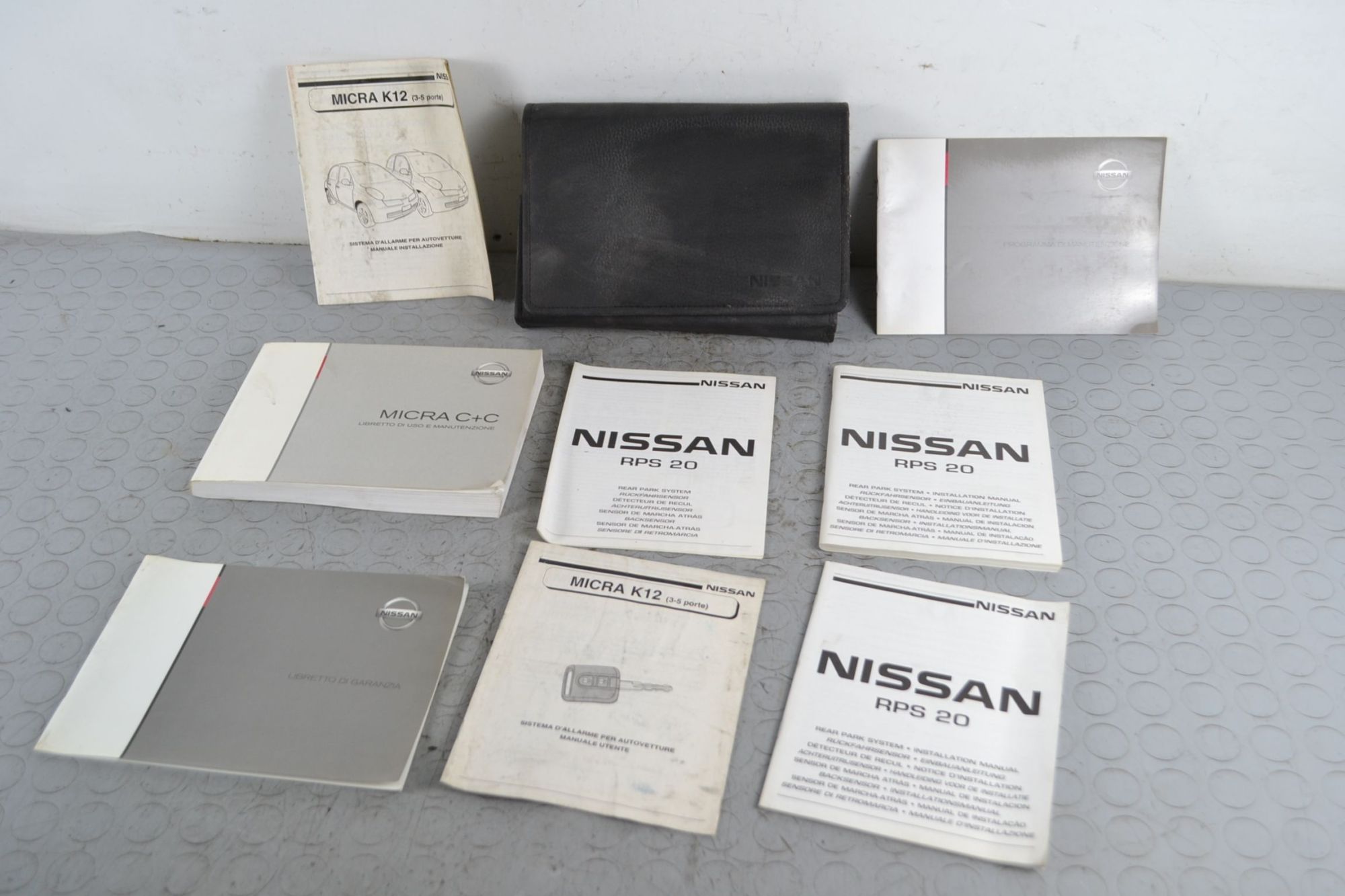 Libretto Uso e Manutenzione Nissan Micra C+C III K12 dal 08/2005 al 2010 Cod Motore CR14DE  1702985517069
