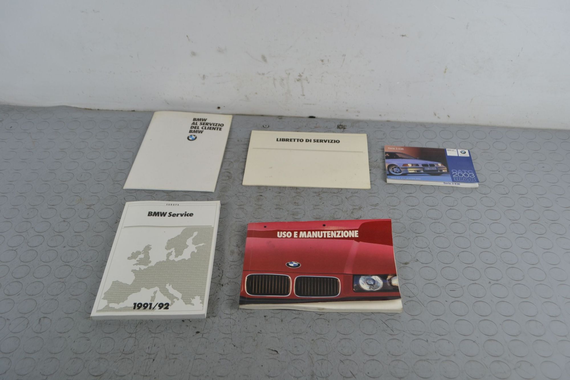 Libretto Uso e manutenzione BMW Serie 3 E36 dal 1990 al 1995  1703061224543