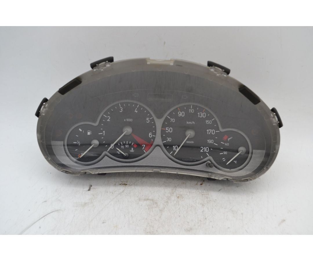 Strumentazione Contachilometri Completa Peugeot 206 2A/C dal 09/1998 al 12/2000 Cod 9634961480 Cod Motore NFZ  1703069367334