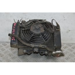 Radiatore + Elettroventola Honda SH 150 Carburatore Dal 2001 al 2004  1703150779466