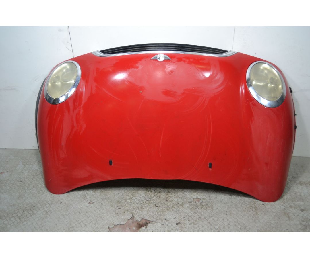 Cofano anteriore e fari Mini Cooper R50 Dal 2001 al 2007 rosso  1703168183569