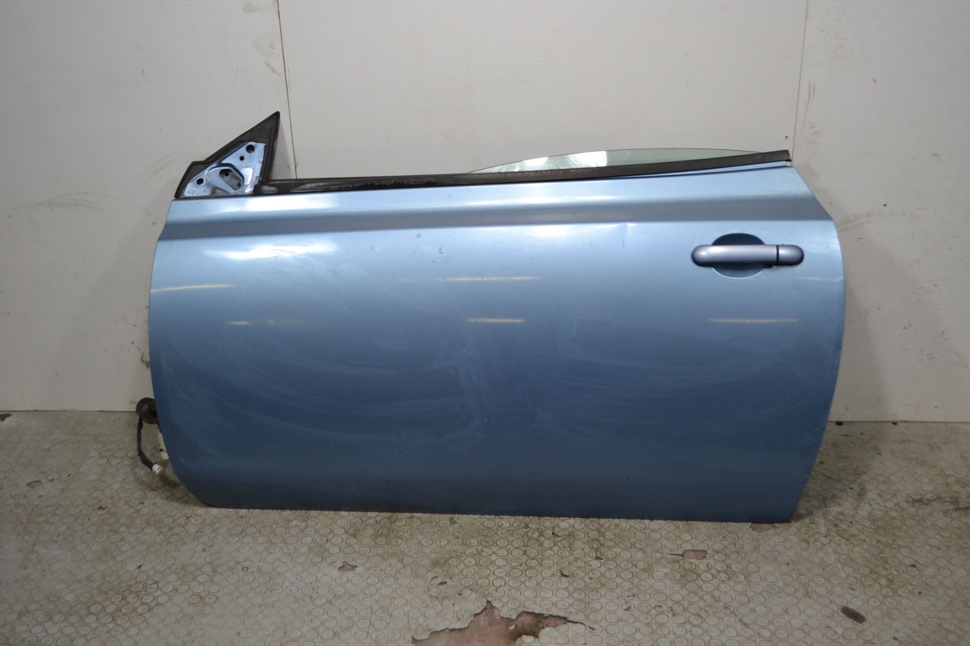 Portiera sportello sinistro SX Nissan Micra K12 CC Dal 2005 al 2010 Colore celeste  1703174554056