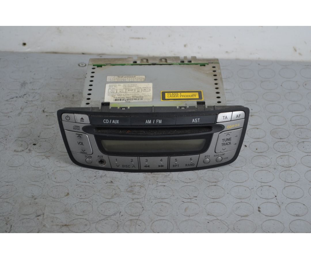 Autoradio Toyota Aygo B1 dal 04/2005 al 10/2014 Cod 86120-0h010 Cod Motore 1KR-FE  1703246151466