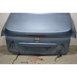 Portellone bagagliaio posteriore Nissan Micra K12 CC Dal 2005 al 2010 Colore celeste  1703261008127