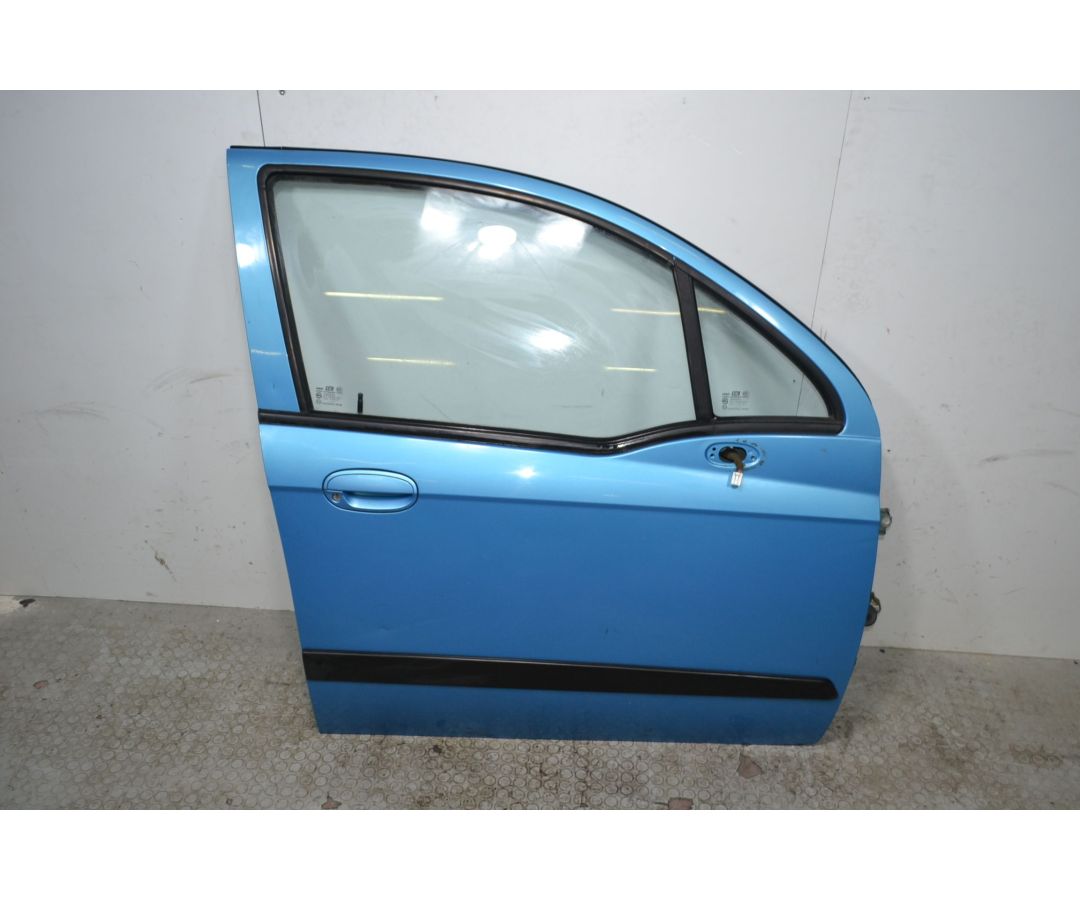 Portiera sportello anteriore DX Chevrolet Matiz  Dal 2005 al 2010 Colore celeste  1703669442837