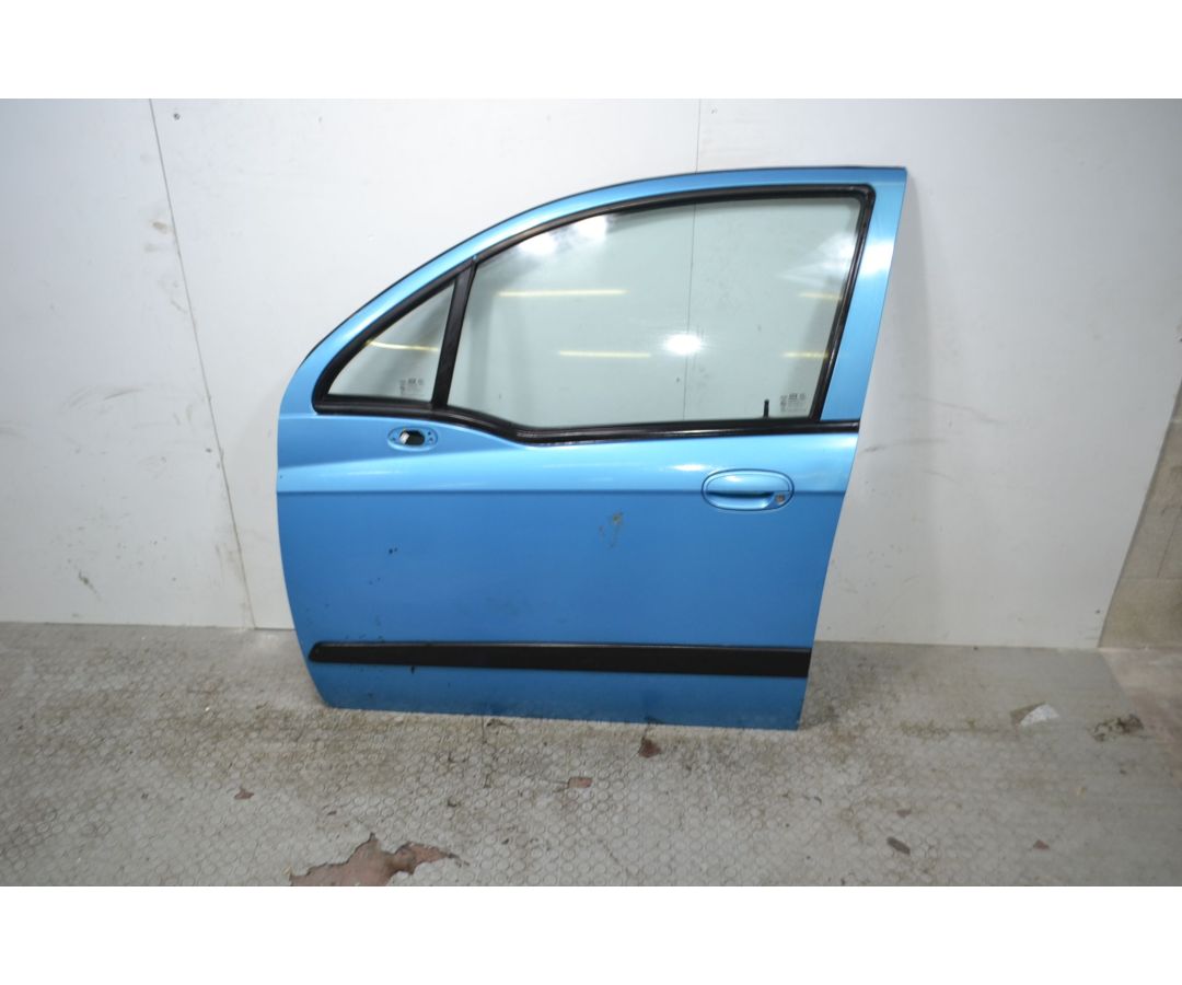 Portiera sportello anteriore SX Chevrolet Matiz Dal 2005 al 2010 Colore celeste  1703673908046